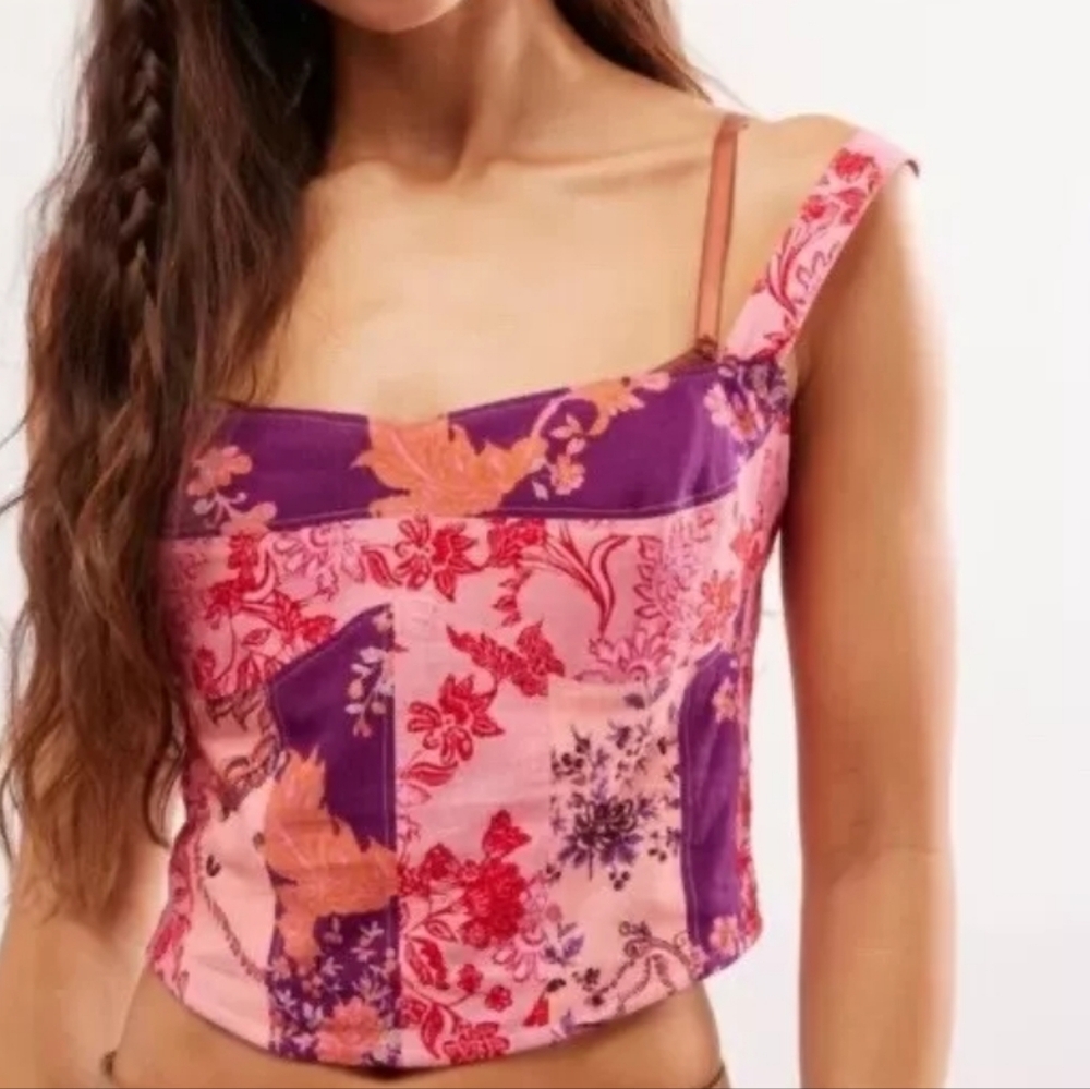 *NEW* Free People Bowen Corset Top Size S
